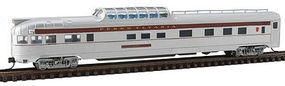 Con-Cor Budd 85' Dome/Observation Pennsylvania RR N Scale Model Train Passenger Car #41378 Con-Cor Budd 85' Dome/Observation Pennsylvania RR N Scale Model Train Passenger Car #41378