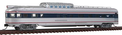 Con-Cor Budd 85 Fluted-Side Dome-Observation Amtrak #3344 N Scale Model Train Passenger Car #41393