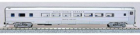 Budd 85' Corrugated-Side Parlor California Zephyr N Scale Model Train Passenger Car #41412