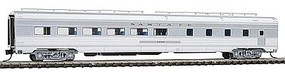 Con-Cor Budd 85' Corrugated-Side Diner Santa Fe N Scale Model Passenger Car #41451 Con-Cor Budd 85' Corrugated-Side Diner Santa Fe N Scale Model Passenger Car #41451