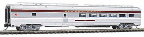 Budd 85' Corrugated-Side Diner Pennsylvania Railroad N Scale Model Passenger Car #41453