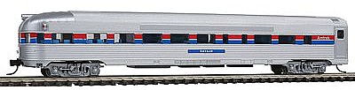 Con-Cor Budd 85 Corrugated-Side Round-End Observation Amtrak N Scale Model Train Passenger Car #41509
