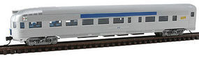Con-Cor Budd Round End Observation Car VIA N Scale Model Train Passenger Car #41513 Con-Cor Budd Round End Observation Car VIA N Scale Model Train Passenger Car #41513