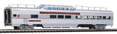 Con-Cor Pullman-Standard 85 Pleasure Dome Pennsylvania Railroad N Scale Model Passenger Car #41528