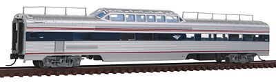 Con-Cor Pullman-Standard 85 Mid-Train Dome Amtrak #9440 N Scale Model Train Passenger Car #41544