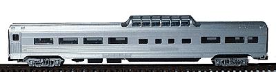 Con-Cor Budd 85 Streamlined Mid-Train Dome Undecorated N Scale Model Train Passenger Car #424100