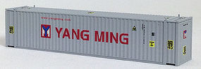 45' Corrugated Container Yang Ming N Scale Model Train Freight Car Load #44101