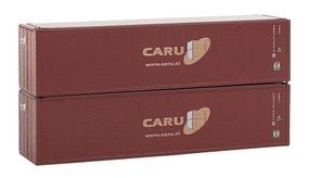 Con-Cor 40' Hi-Cube Container 2-Pack CARU Set #2 N Scale Model Train Freight Car #443012 Con-Cor 40' Hi-Cube Container 2-Pack CARU Set #2 N Scale Model Train Freight Car #443012