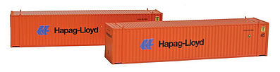 Con-Cor 45 Container Hapag Lloyd (2)) N Scale Model Train Freight Car Load #444114