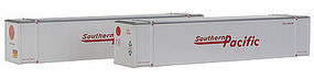 Con-Cor 48' Container Southern Pacific 1990s (2) N Scale Model Train Freight Car Load #448025 Con-Cor 48' Container Southern Pacific 1990s (2) N Scale Model Train Freight Car Load #448025