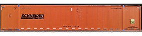 Con-Cor Monon 53' Rivet-Side Container 2-Pack Schneider N Scale Model Freight Car #453025 Con-Cor Monon 53' Rivet-Side Container 2-Pack Schneider N Scale Model Freight Car #453025