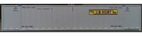 Con-Cor Monon 53' Rivet-Side Container 2-Pack JB Hunt N Scale Model Freight Car #453027 Con-Cor Monon 53' Rivet-Side Container 2-Pack JB Hunt N Scale Model Freight Car #453027