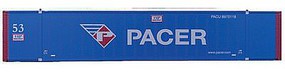 Con-Cor Monon 53' Rivet-Side Container 2-Pack Pacer Set #1 N Scale Model Freight Car #453030 Con-Cor Monon 53' Rivet-Side Container 2-Pack Pacer Set #1 N Scale Model Freight Car #453030