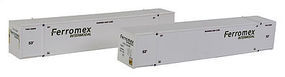 Con-Cor Monon 53' Rivet-Side Container Ferromex (Set #1) N Scale Model Train Freight Car Load #453033 Con-Cor Monon 53' Rivet-Side Container Ferromex (Set #1) N Scale Model Train Freight Car Load #453033