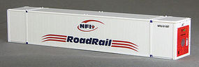 Con-Cor 53' Reefer Container NFI #1 N Scale Model Train Freight Car Load #453211 Con-Cor 53' Reefer Container NFI #1 N Scale Model Train Freight Car Load #453211