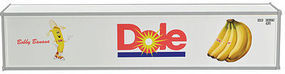 Con-Cor 40' Reefer Container Dole DFIU #400104-0, 310324-1 HO Scale Model Train Freight Car #483001 Con-Cor 40' Reefer Container Dole DFIU #400104-0, 310324-1 HO Scale Model Train Freight Car #483001