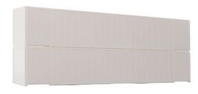 Con-Cor 53' Sheet/Post Rivet Side Container Undecorated HO Scale Model Train Freight Car #488001 Con-Cor 53' Sheet/Post Rivet Side Container Undecorated HO Scale Model Train Freight Car #488001