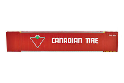 Con-Cor 53 Sheet/Post Rivet Side Container Canadian Tire Set #1 HO Scale Model Freight Car #488010