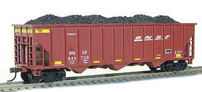 Con-Cor 100T 12 Panel Hop BNSF #3 HO Scale Model Train Freight Car #540 Con-Cor 100T 12 Panel Hop BNSF #3 HO Scale Model Train Freight Car #540
