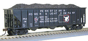 Con-Cor 100T 12 Panel Hop PPLX #1 HO Scale Model Train Freight Car #542 Con-Cor 100T 12 Panel Hop PPLX #1 HO Scale Model Train Freight Car #542