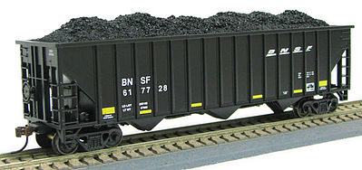 Con-Cor 100T 15 Panel Hop BNSF #1 HO Scale Model Train Freight Car #544