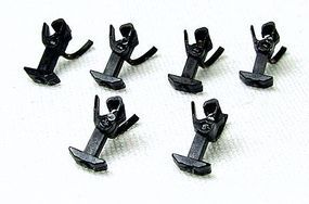 Con-Cor T-Shank Body Mnt Cplr 6/ N-Scale (6) Con-Cor T-Shank Body Mnt Cplr 6/ N-Scale (6)