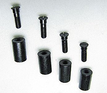 Con-Cor Metal Screw & Post 4/ - N-Scale (4)