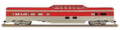 Con-Cor 85 Corrugated Dome Frisco Texas Special HO Scale Model Train Passenger Car #71104
