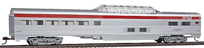 Con-Cor 85 Streamline Corrugated Dome Car Canadian Pacific HO Scale Model Train Passenger Car #71109