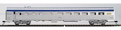 Con-Cor 85 Streamlined Dining Car Via Rail HO Scale Model Train Passenger Car #72111