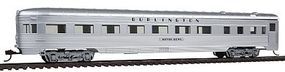 Con-Cor 85' Streamlined Observation Chicago, Burlington & Quincy HO Scale Model Passenger Car #73102 Con-Cor 85' Streamlined Observation Chicago, Burlington & Quincy HO Scale Model Passenger Car #73102