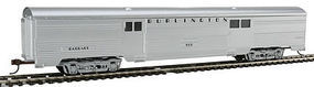 Con-Cor 70' Streamlined Baggage Car Chicago, Burlington & Quincy HO Scale Model Passenger Car #74102 Con-Cor 70' Streamlined Baggage Car Chicago, Burlington & Quincy HO Scale Model Passenger Car #74102