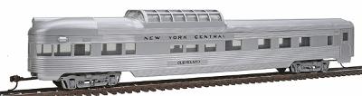 Con-Cor 85 Streamline Corrugated Dome Observation New York Central HO Scale Model Passenger Car #775