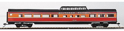 Con-Cor 85 Corrugated Budd Dome Southern Pacific Daylight HO Scale Model Passenger Car #78107