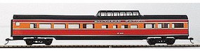 85' Corrugated Budd Dome Southern Pacific ''Daylight'' HO Scale Model Passenger Car #78107