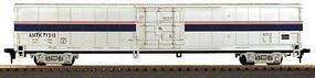 Con-Cor 60' Material Handling Car Amtrak (Phase IV) HO Scale Model Train Freight Car #874