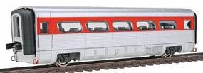 Con-Cor AeroTrain Add-on Coach Santa Fe HO Scale Model Train Passenger Car #8805 Con-Cor AeroTrain Add-on Coach Santa Fe HO Scale Model Train Passenger Car #8805