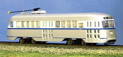 Con-Cor PCC Streetcar Philadelphia HO Scale Model Train Locomotive #93002