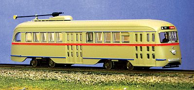 Con-Cor PCC Streetcar Brooklyn HO Scale Model Train Locomotive #93003