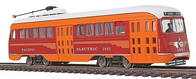 Con-Cor PCC Streetcar Pacific Electric HO Scale Model Train