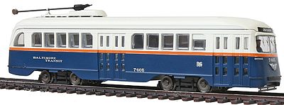 Con-Cor PCC Streetcar Baltimore HO Scale Model Train Locomotive #93011
