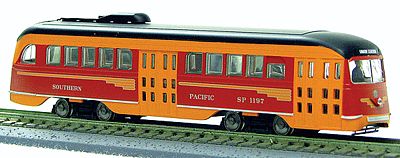 Con-Cor PCC Streetcar Southern Pacific (Daylight) Model Train Diesel Locomotive HO Scale #93066