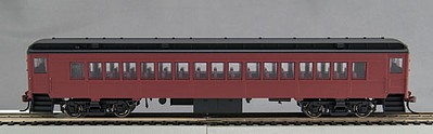 Con-Cor P54 Heavyweight Coach - Ready to Run Painted, Unlettered (Tuscan, black)