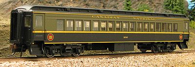 Con-Cor Heavyweight 65 Branchline Coach Canadian National HO Scale Model Train Passenger Car #94212