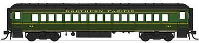 Con-Cor Heavyweight 65 Branchline Coach Northern Pacific HO Scale Model Train Passenger Car #94225