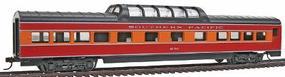 72' Streamline Vista Dome Southern Pacific ''Daylight'' HO Scale Model Passenger Car #942