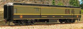 Con-Cor Heavyweight 65' Branchline Baggage/Railway Post Office HO Scale Model Passenger Car #94312 Con-Cor Heavyweight 65' Branchline Baggage/Railway Post Office HO Scale Model Passenger Car #94312