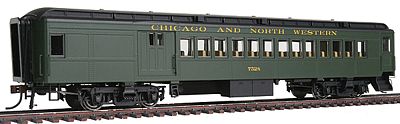 Con-Cor Heavyweight 65 Branchline Combine Chicago & North Western HO Scale Model Passenger Car #94352