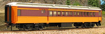 Con-Cor Heavyweight 65 Branchline Combine Milwaukee Road HO Scale Model Train Passenger Car #94358