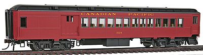 Con-Cor Heavyweight 65 Branchline Combine Canadian Pacific HO Scale Model Train Passenger Car #94363